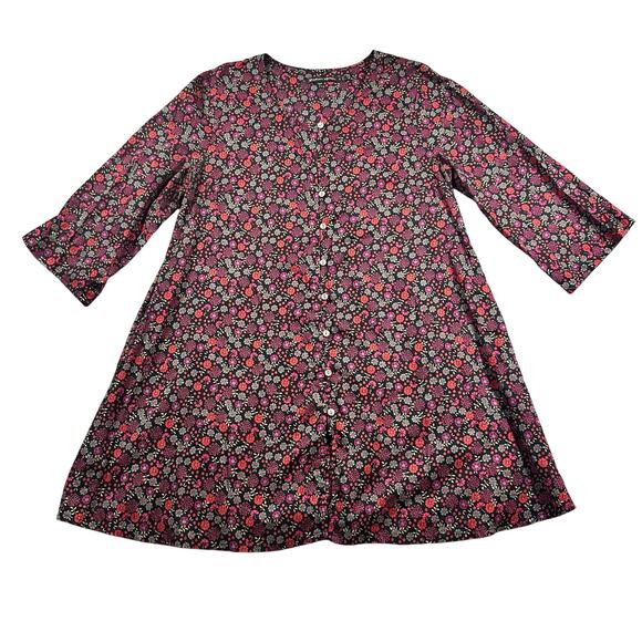 Gudrun Sjödén Floral Tunic Dress M - Picture 4 of 6